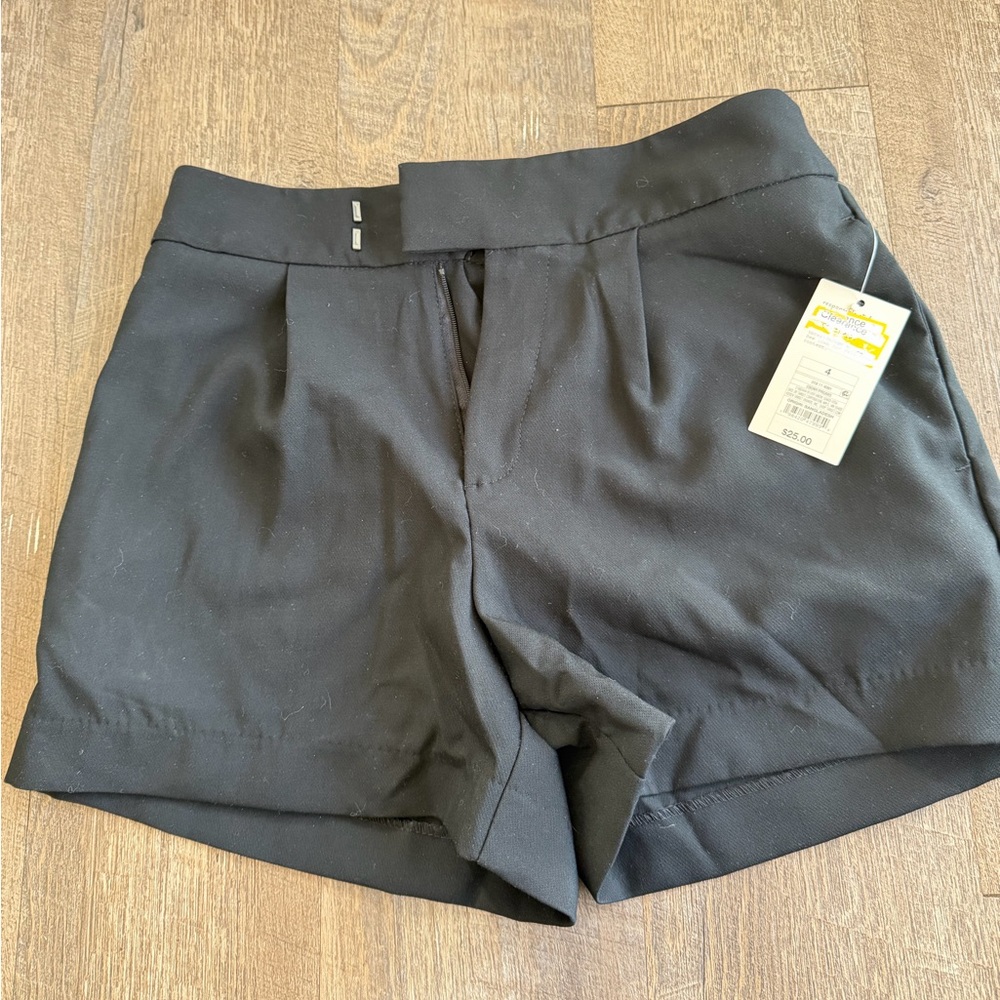 a new day Women's High Waist Black Shorts